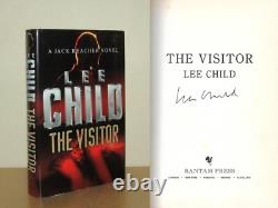 Lee Child The Visitor (Jack Reacher) Signed 1st/1st 2000 First Edition DJ