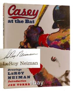Leroy Neiman, Joe Torre CASEY AT THE BAT SIGNED 1st Edition Thus 1st Printing