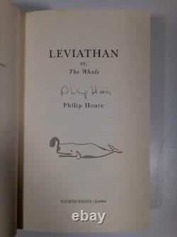 Leviathan or The Whale Philip Hoare 1st Edition 2008 Signed Hardback with DJ