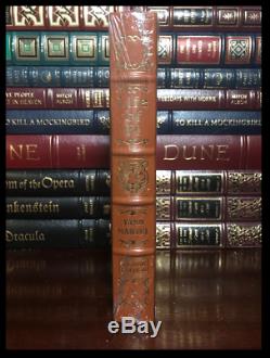 Life of Pi SIGNED by YANN MARTEL New Sealed Easton Press Leather Bound Gift Ed