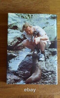 Life on Earth SIGNED by David Attenborough 1979 1st Edition Reprint Hardback