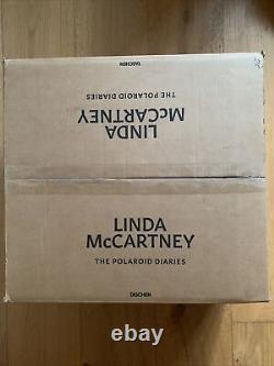 Linda McCartney The Polaroid Diaries signed by Paul McCartney Beatles Taschen AP