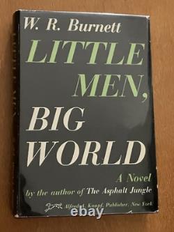 Little Men, Big World by W. R. Burnett, 1951 Hardcover Signed 1st Edition