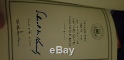 Lot of Kennedy Signed Books Rare 1st Editions