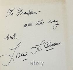 Louis L'Amour / BENDIGO SHAFTER Signed 1st Edition 1979