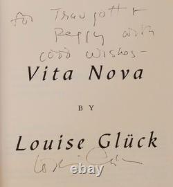 Louise GLUCK / VITA NOVA Signed 1st Edition 2001 #204987