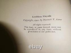 Louisiana Hayride Autographed First 1st Edition Book Harnett T Kane 1941 Signed