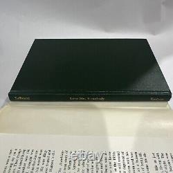 Love Me, Somebody D. J. LeBeaux Signed 1st Edition Carville Louisiana Hansen's