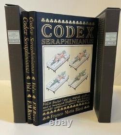 Luigi Serafini / CODEX SERAPHINIANUS TWO VOLUMES SIGNED Limited 1st Edition 1981