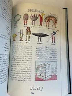 Luigi Serafini / CODEX SERAPHINIANUS TWO VOLUMES SIGNED Limited 1st Edition 1981