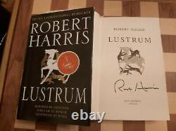Lustrum SIGNED Robert Harris Hardback 2009 1st Edition 1st Impression