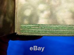 M. MARSHALL SIGNED FINE BINDING Antique Leather Gild of Women Binders Bookbinding