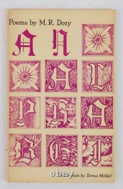 M R Doty, Teresa McNeil / AN ALPHABET Signed 1st Edition 1979