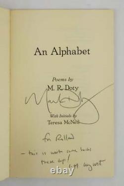 M R Doty, Teresa McNeil / AN ALPHABET Signed 1st Edition 1979