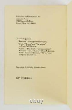 M R Doty, Teresa McNeil / AN ALPHABET Signed 1st Edition 1979