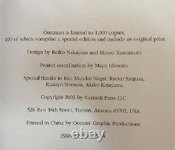 MASAO YAMAMOTO Omizuao Limited Edition With PRINT #88/100 Nazraeli Press Signed