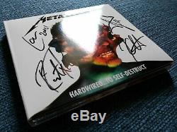 METALLICA Hardwired. To Self-Destruct FULLY SIGNED by METALLICA
