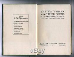 MONTGOMERY, L. M. Lucy Maud The Watchman And Other Poems 1916 First Ed. SIGNED