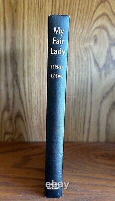 MY FAIR LADY 1956 SIGNED BY JULIE ANDREWS & REX HARRISON First Printing