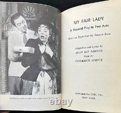 MY FAIR LADY 1956 SIGNED BY JULIE ANDREWS & REX HARRISON First Printing