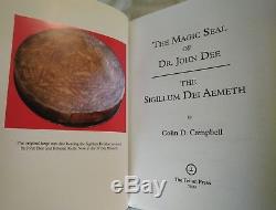 Magic Seal John Dee Sigillum Dei Aemeth. Signed Enochian Occult Grimoire Teitan