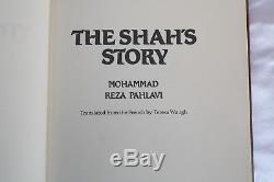 Magnificent Signed King Mohammad Reza Pahlavi Of Iran Book The Shah's Story