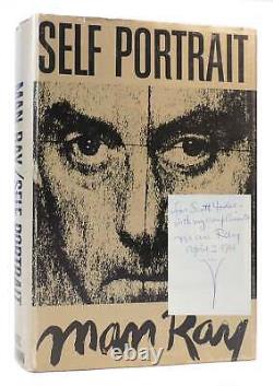 Man Ray SELF PORTRAIT SIGNED 1st Edition 1st Printing