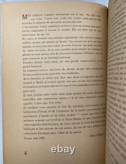 Marc CHAGALL / Chagall Oeuvres 1908-1951 Signed 1st Edition