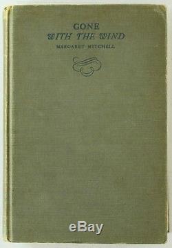 Margaret Mitchell 1936 1st Edition Signed Gone With The Wind Full Psa Letter