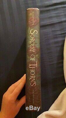 Margaret Rogerson SORCERY OF THORNS Fairyloot edition, signed sprayed edges