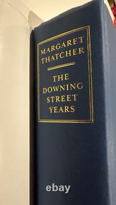 Margaret THATCHER The Downing Street Years SIGNED 1st Edition 1st Imp 1993 Margaret THATCHER The Downing Street Years SIGNED 1st Edition 1st Imp 1993