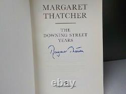 Margaret Thatcher SIGNED The Downing Street Years US 1st Edition 1st Print ID867