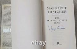 Margaret Thatcher The Downing Street Years SIGNED 1st Edition 1st Imp 1993