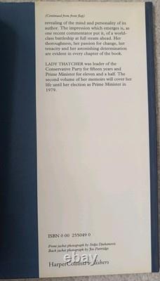 Margaret Thatcher The Downing Street Years SIGNED 1st Edition 1st Imp 1993