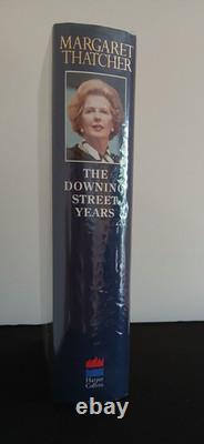 Margaret Thatcher'The Downing Street Years' Unread 1st Edition Hand signed
