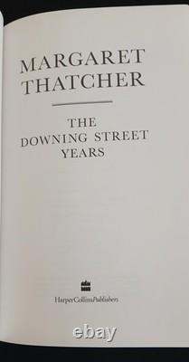 Margaret Thatcher'The Downing Street Years' Unread 1st Edition Hand signed