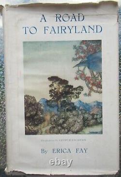 Marie Stopes A Road to Fairyland 1926 signed 1st DJ Arthur Rackham Erica Fay