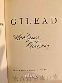 Marilynne Robinson SIGNED Gilead First Edition / Printing Pulitzer