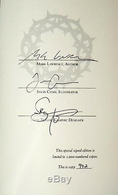 Mark Lawrence SIGNED 3x The Broken Empire, Grim Oak Press Limited Edition HC, VF