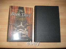 Markus Zusak The Book Thief signed & doodled 1st edition 1st printing & bookmark