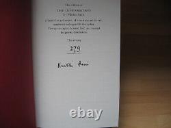 Martin Amis Signed Numbered 1st The Information 1995 slipcased limited edition