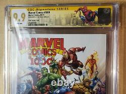 Marvel Comics #1000 150 Clayton Crain Variant CGC SS 9.9 Limited NYC Label