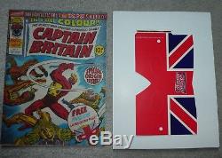 Marvel Comics Captain Britain 1 1st appearance VFN. 8.0 inc new unused Mask