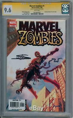 Marvel Zombies #1 First Print Cgc 9.6 Signature Series Signed Arthur Suydam