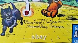 Marvels Wizard of Oz FIRST ISSUE Authorized Edition Comic MUNCHKIN Hand Signed