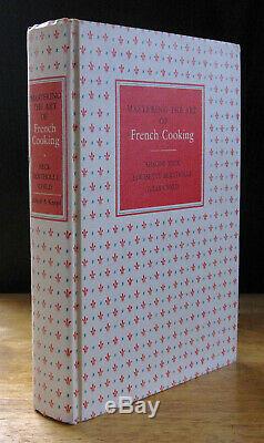 Mastering The Art Of French Cooking (1961) Julia Child, Signed, Oct. 1st Edition