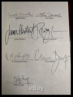 Masters Of Darkness SIGNED by STEPHEN KING & RAY BRADBURY & 36 OTHERS 1/345