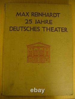 Max Reinhardt 25 Jahre Deutches Theater (1930, SIGNED)