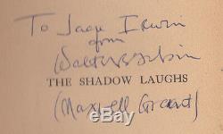 Maxwell Grant The Shadow Laughs 1931 SIGNED BY AUTHOR Walter Gibson Pulp