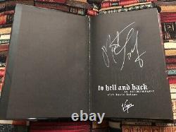 Meat Loaf SIGNED Book To Hell And Back 1ST EDITION 1999 Good Condition